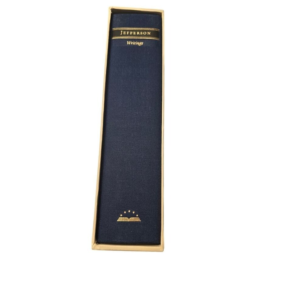 Library of America with Slipcase The‎ Writings of Jefferson 1984 w/Map